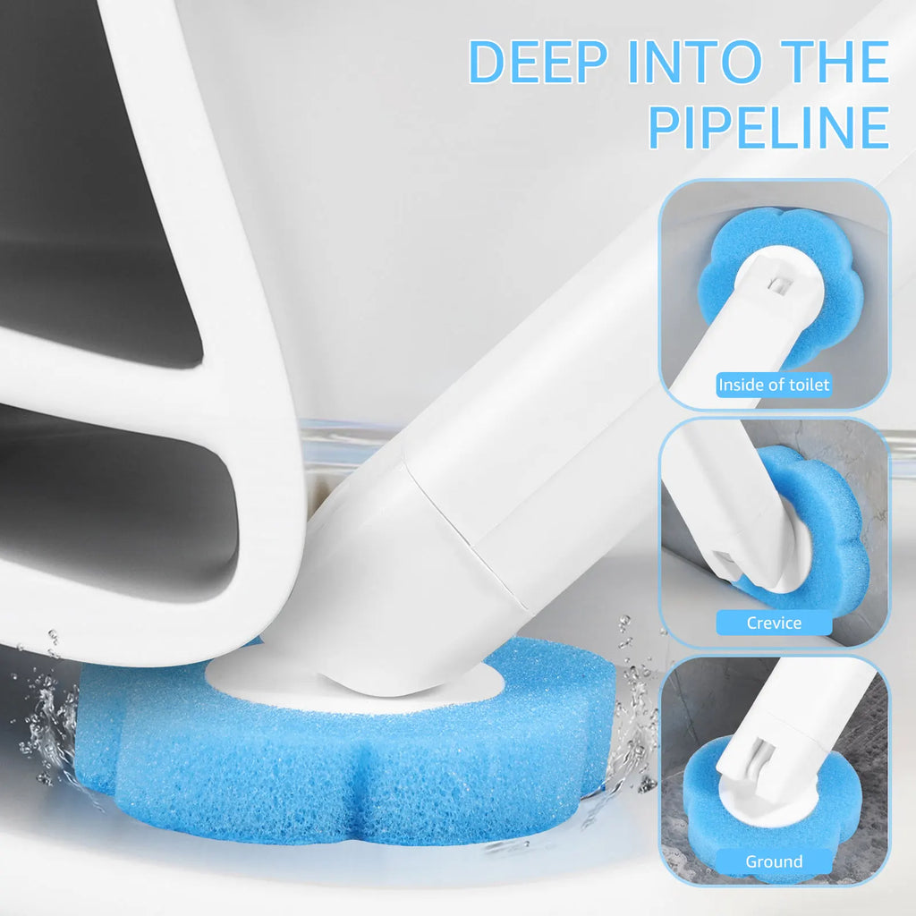 Kit Cepillo Desechable para Inodoro - Limpieza Higiénica sin Contacto
