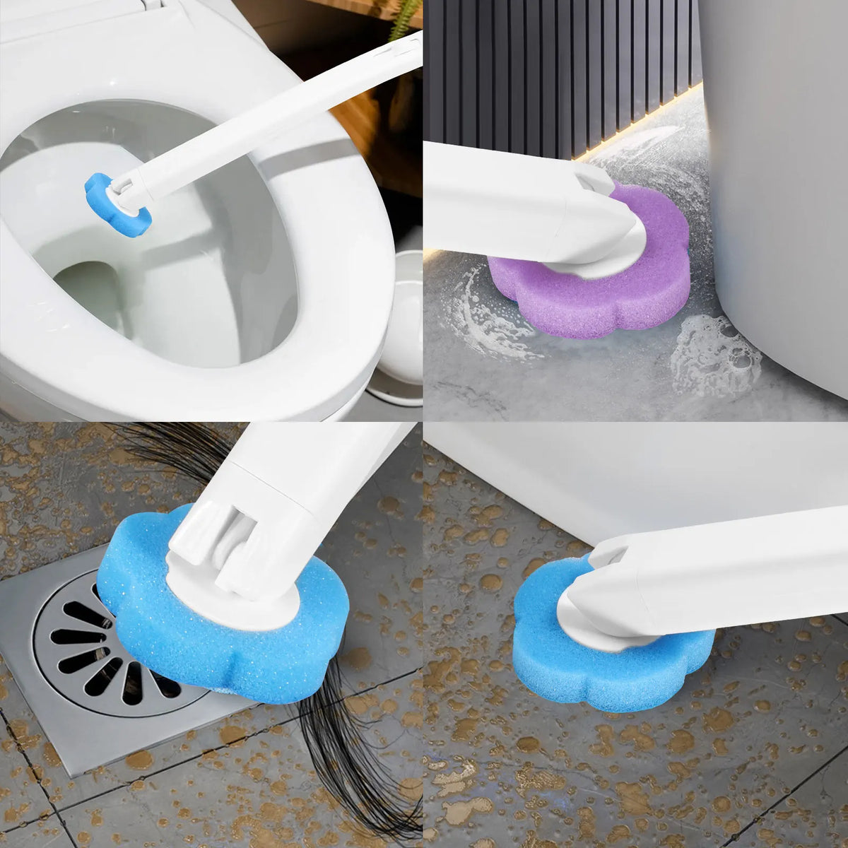 Kit Cepillo Desechable para Inodoro - Limpieza Higiénica sin Contacto