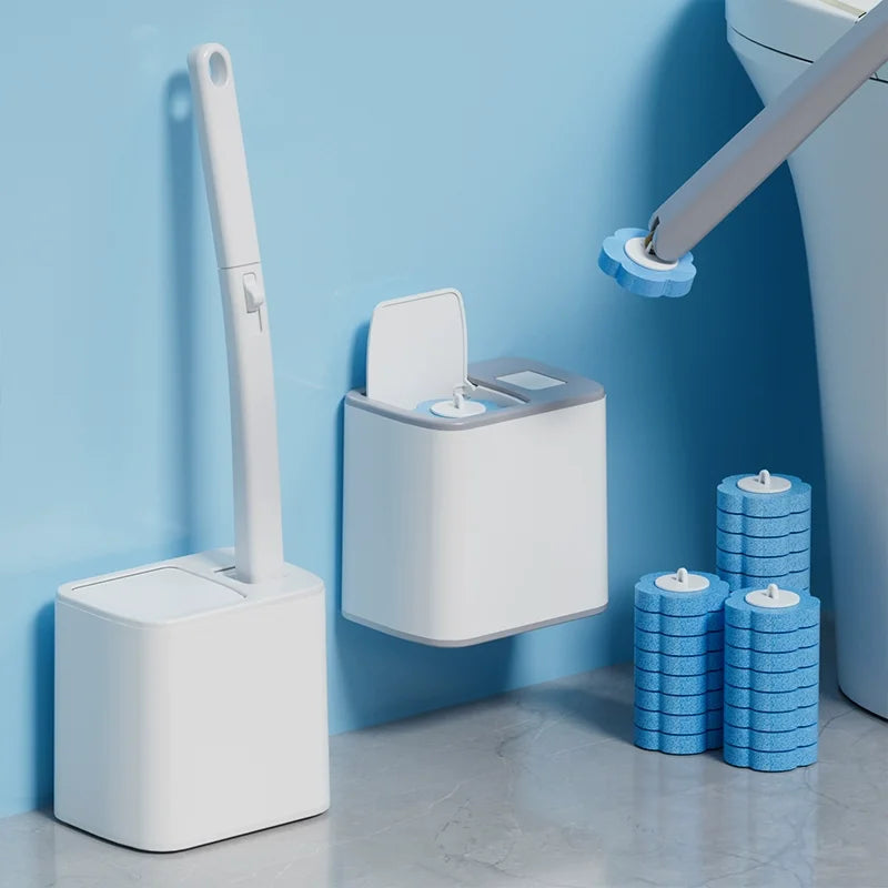 Kit Cepillo Desechable para Inodoro - Limpieza Higiénica sin Contacto
